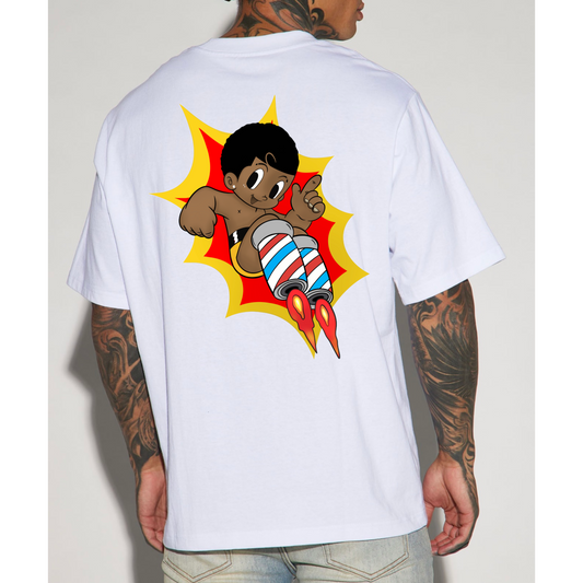 FRESKO - BARBER BOii SUPER HERO TEE