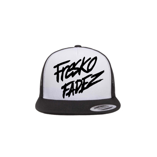SNAP BACK FRESKO FADEZ SIGNATURE HAT WHITE/BLACK
